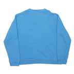 KENZO Mens Blue Sweatshirt XL Crew Neck Cotton Logo Paris Pullover Casual