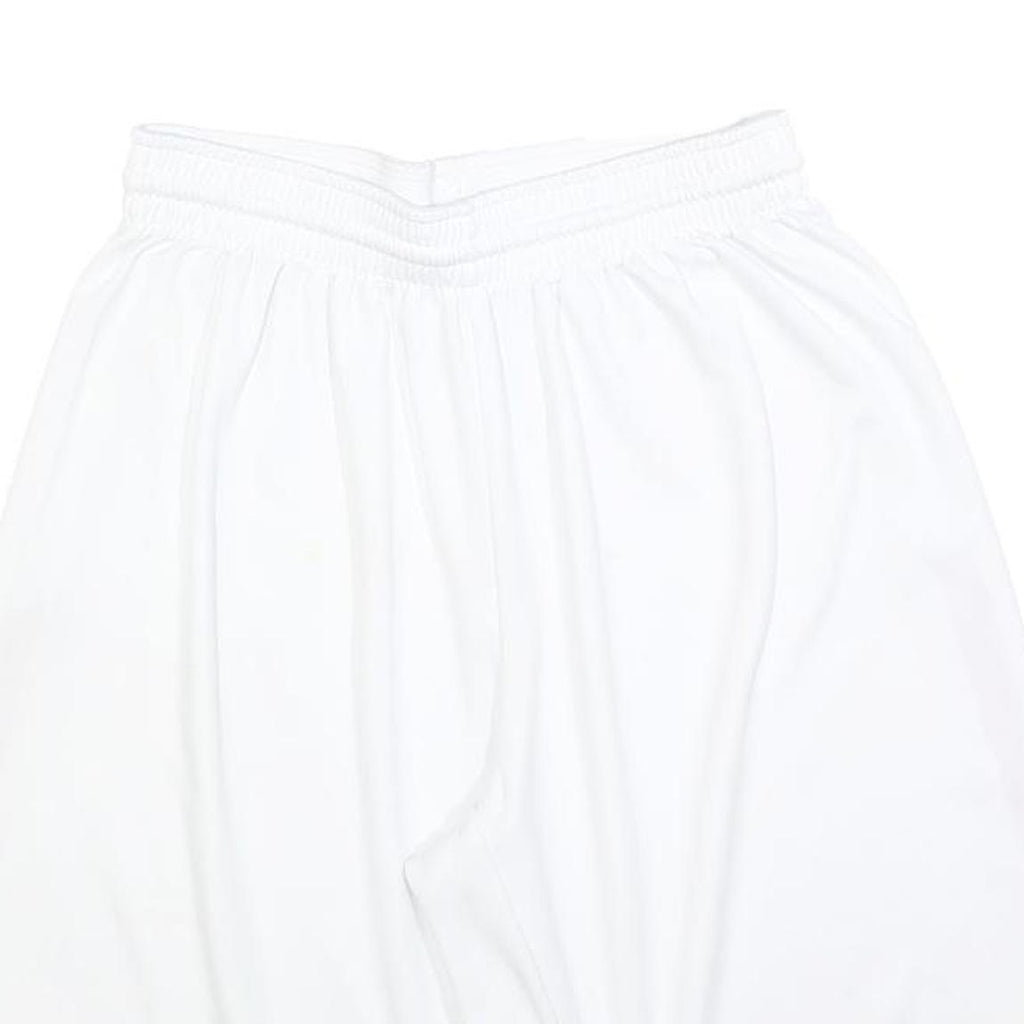 NIKE Mens White & Red Sports Casual Shorts M W28 Lightweight Comfort