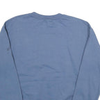 GILDAN Mens Blue Crew Neck M Manhattan Beach California Sweatshirt Cotton Blend