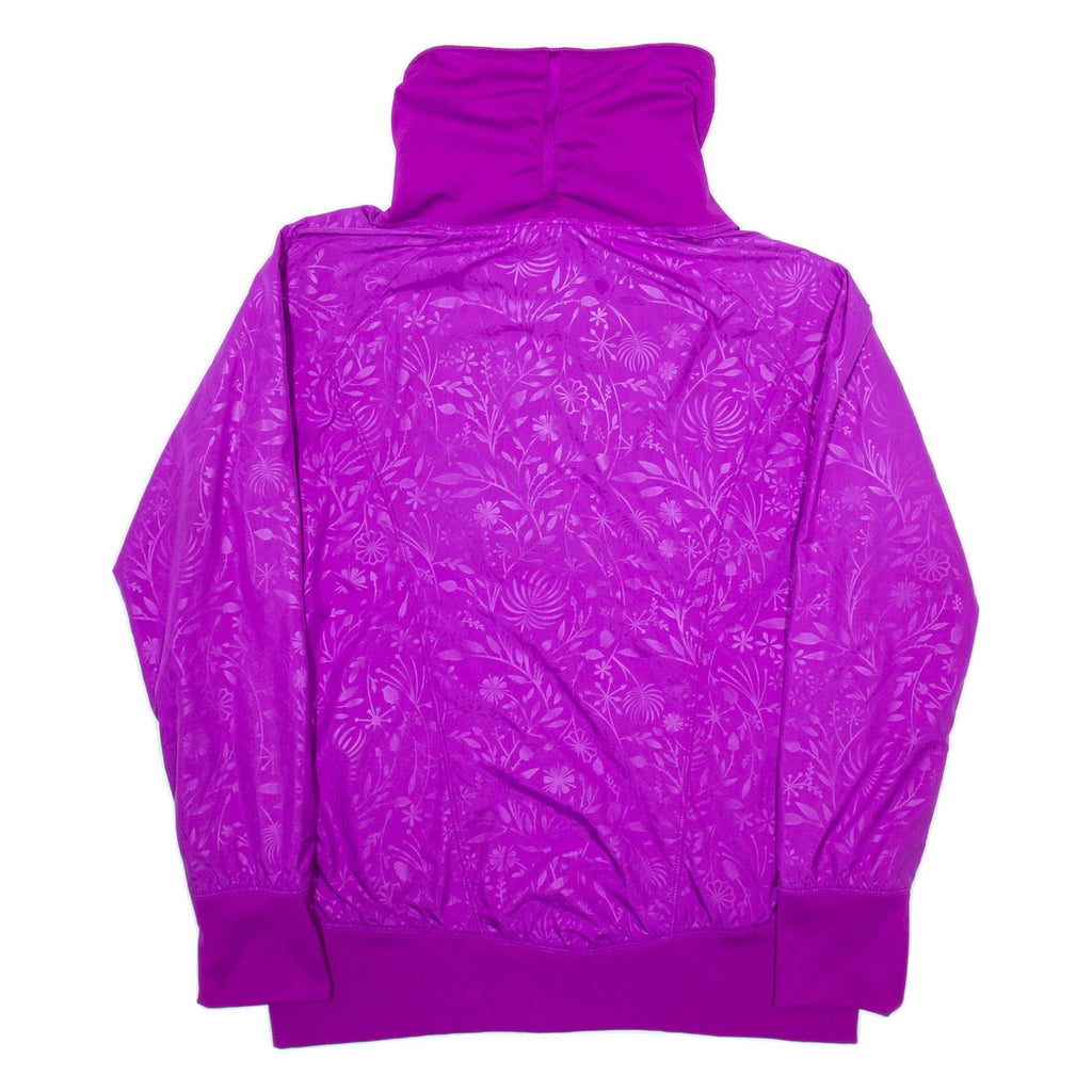 NIKE Womens Track Jacket Purple L