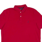 NAUTICA Mens Polo Shirt Red XL
