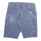WRANGLER Mens Denim Blue Casual Shorts 3XL W38 Cotton Blend Relaxed Fit