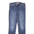 TOMMY HILFIGER Womens Slim Blue Denim Jeans W27 L26 Classic Zip Cotton Blend