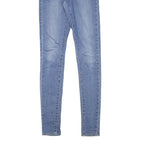 LEVI'S Womens Slim Blue Jeans Denim Light W26 L32 Classic Stretch Zip