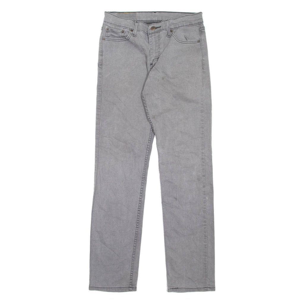 LEVI'S 511 Jeans Mens Grey Slim Straight W30 L32