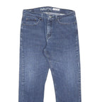 NAUTICA Mens Jeans Blue Regular Straight Denim Medium W32 L30 Classic Cotton
