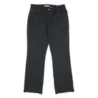 LEVI'S 550 Bootcut Womens Jeans Black Relaxed Cotton Blend W32 L30 Classic Zip