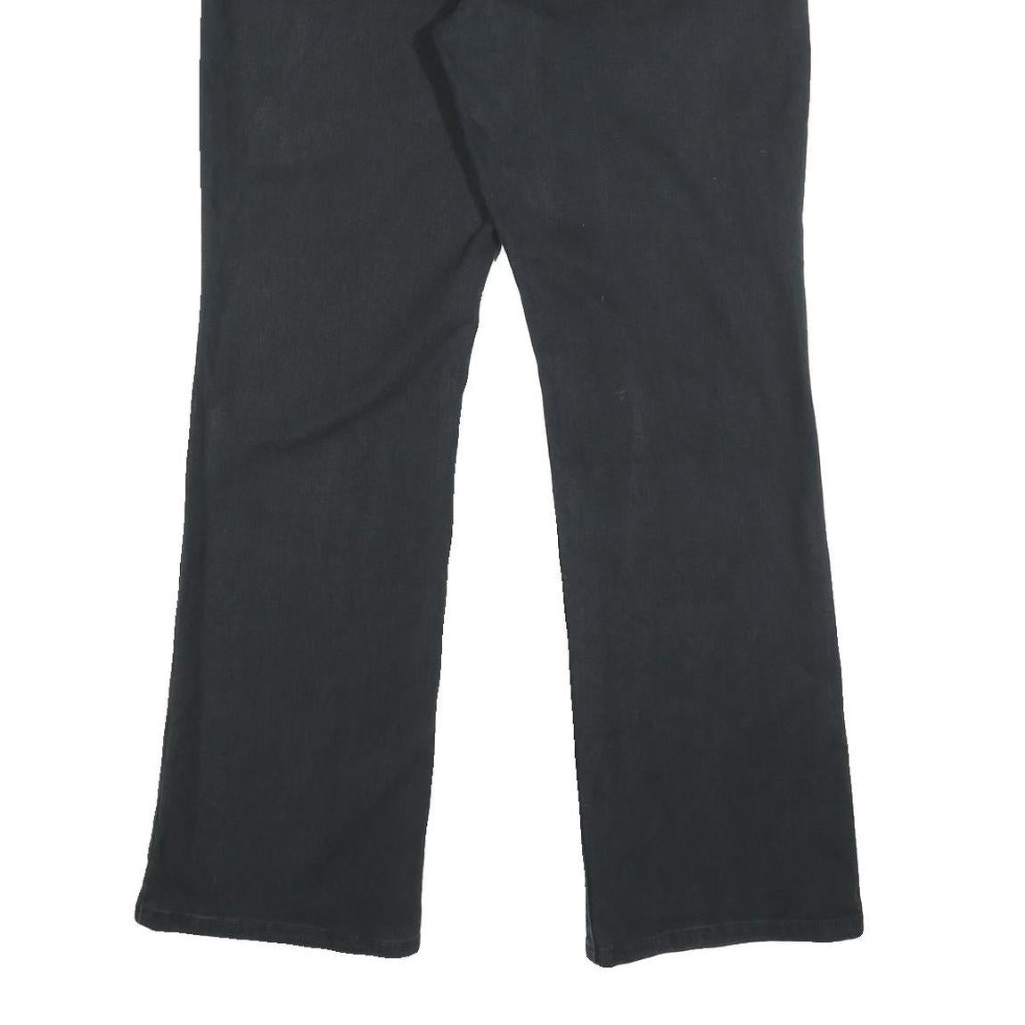 LEVI'S 550 Bootcut Womens Jeans Black Relaxed Cotton Blend W32 L30 Classic Zip