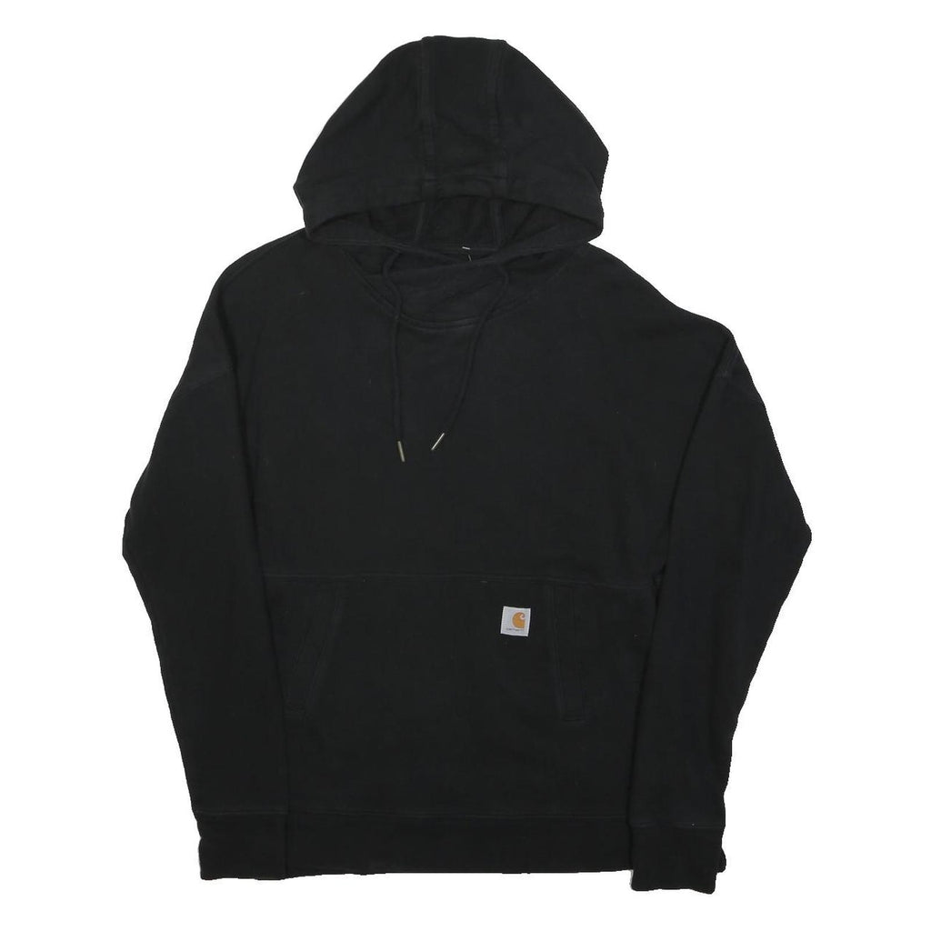CARHARTT Mens Black Hoodie XS Cotton Blend Pullover Pocket Casual