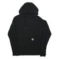 CARHARTT Mens Black Hoodie XS Cotton Blend Pullover Pocket Casual