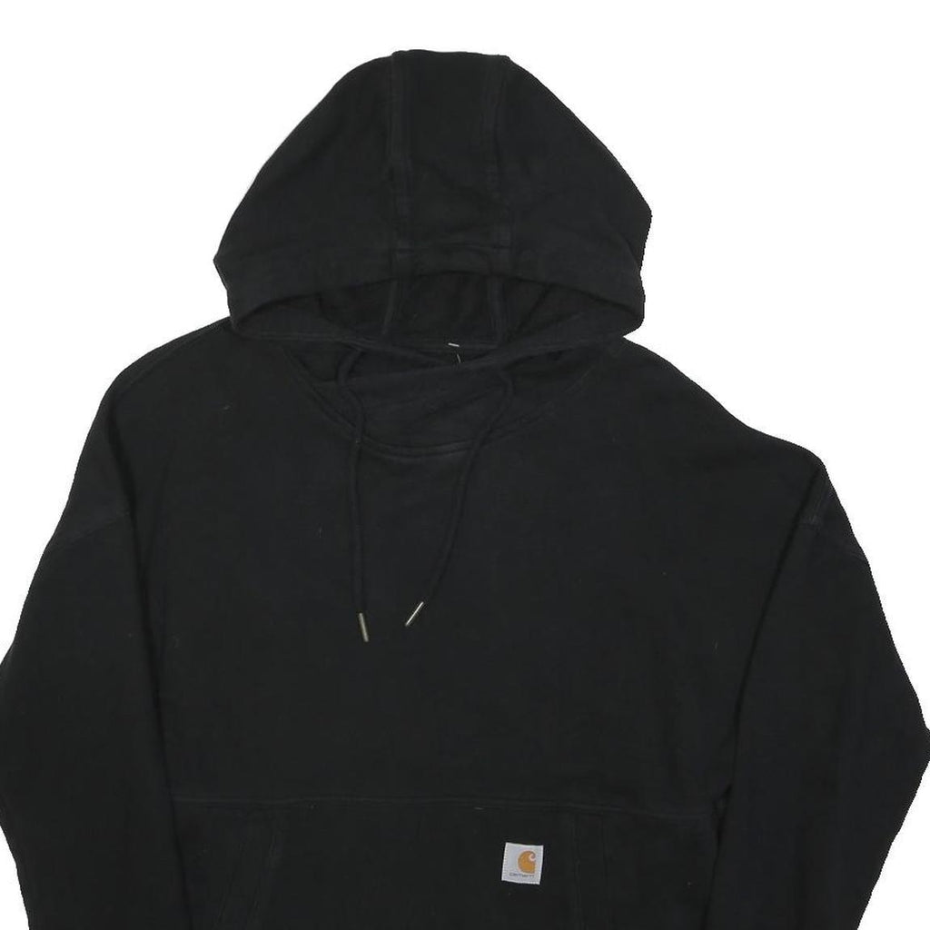 CARHARTT Mens Black Hoodie XS Cotton Blend Pullover Pocket Casual