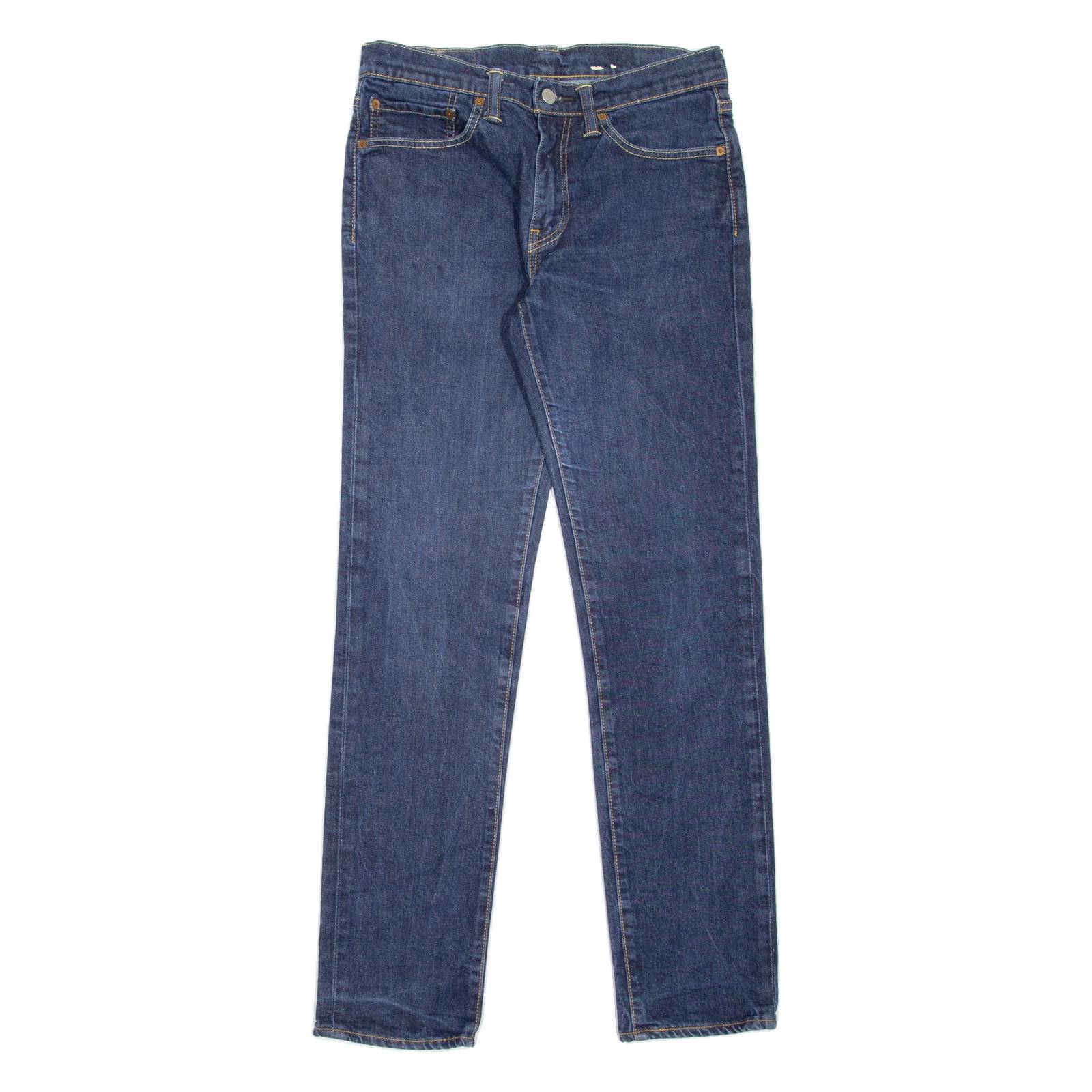 LEVI'S 511 Jeans Mens Blue Slim Straight W28 L32