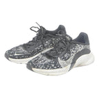NIKE Zoom Gravity Womens Low Top Trainers Black & White Synthetic UK 4