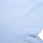 FILA Mens Blue Cotton Blend Short Sleeve Plain Polo Shirt L Casual Classic Fit