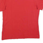 NIKE Mens Red Classic T-Shirt L Short Sleeve Crew Neck Cotton Blend