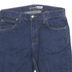 CARHARTT Mens Denim Shorts Blue Straight Fit M W31 Casual Workwear