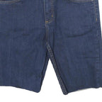 CARHARTT Mens Denim Shorts Blue Straight Fit M W31 Casual Workwear