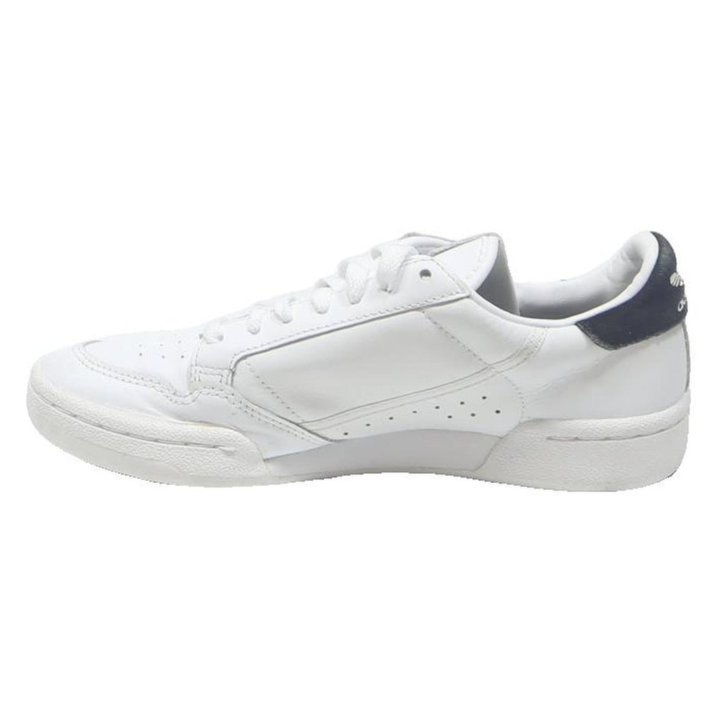 ADIDAS Continental 80 Womens Leather White Black UK 5 Classic Retro Trainers