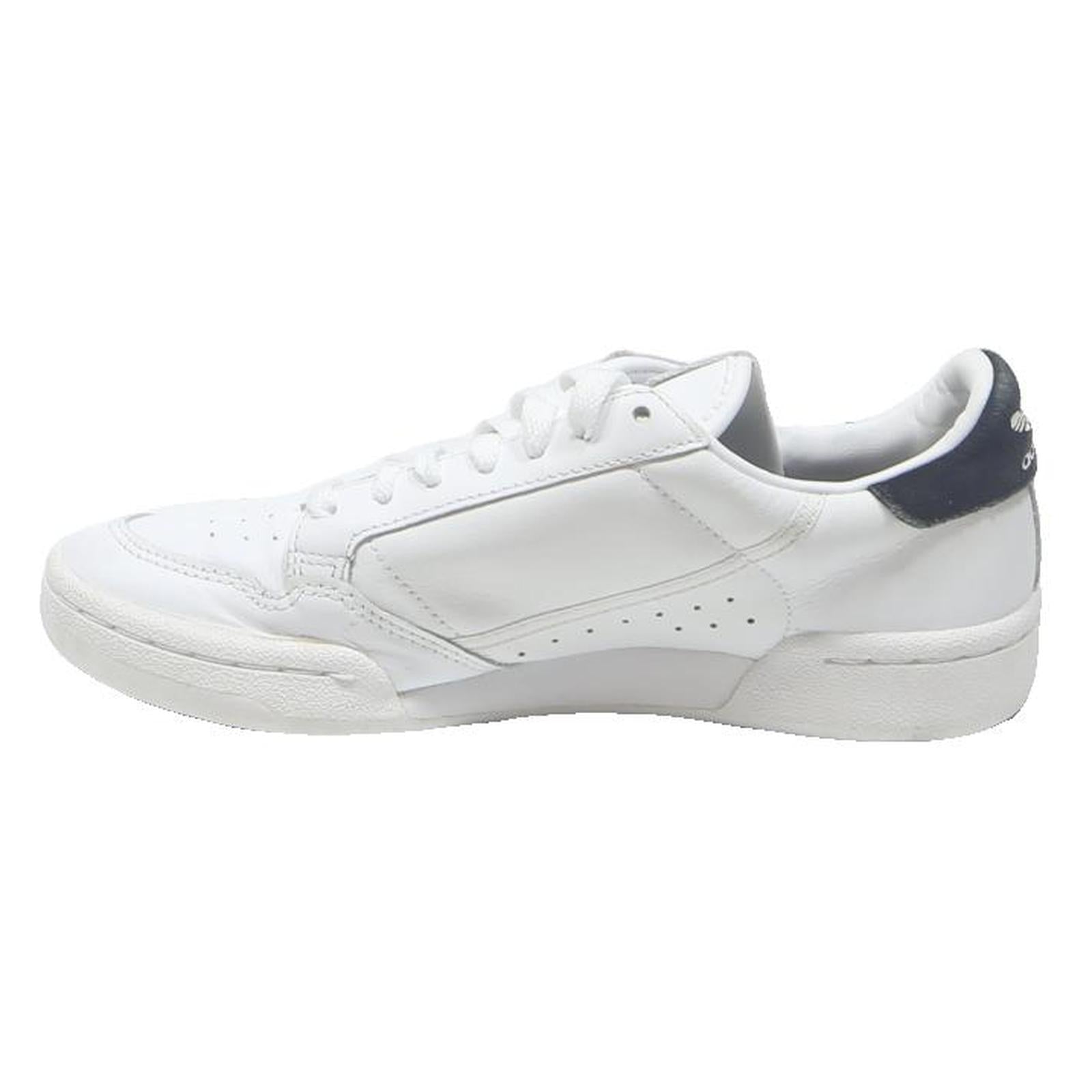 ADIDAS Continental 80 Womens Leather White Black UK 5 Classic Retro Trainers