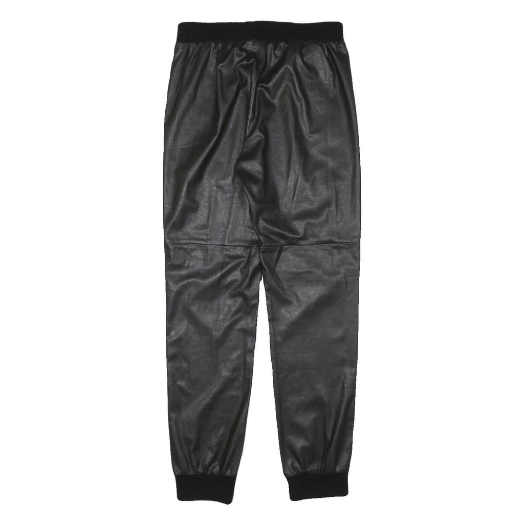 BCBGMAXAZRIA Womens Polyamide Blend Black Relaxed Jogger Trousers W27 L29