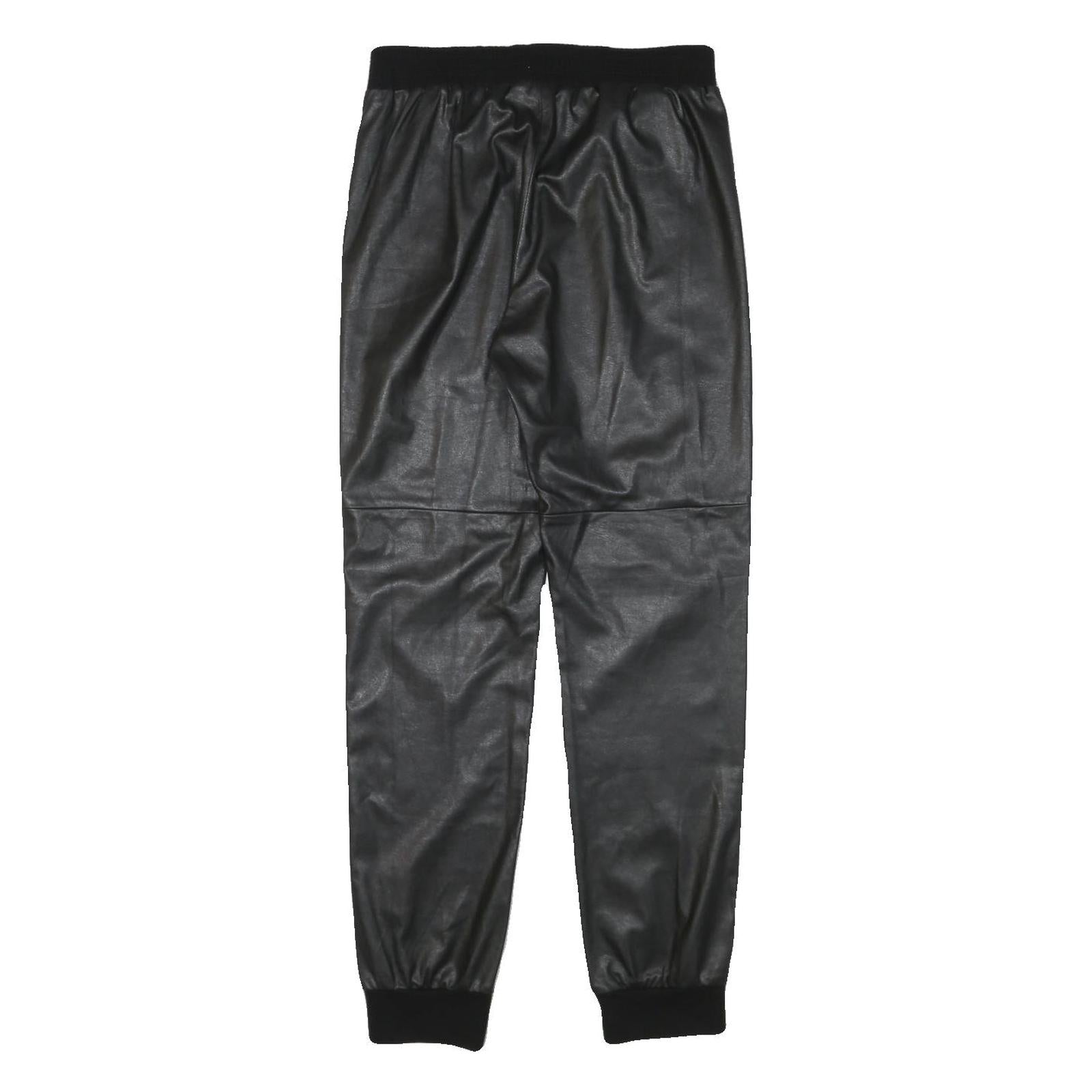 BCBGMAXAZRIA Womens Polyamide Blend Black Relaxed Jogger Trousers W27 L29