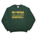 JERZEES Mens Green Bellingham AAU Basketball Crew Neck XL Sweatshirt Cotton