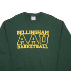 JERZEES Mens Green Bellingham AAU Basketball Crew Neck XL Sweatshirt Cotton