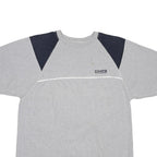 CHAPS RALPH LAUREN Mens Grey & Navy Blue Modern T-Shirt M Short Sleeve Crew Neck