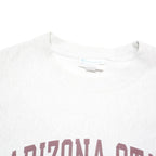 CHAMPION REVERSE WEAVE Mens Grey Arizona State University Crew Neck S Cotton