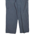 CARHARTT Mens Cotton Blend Blue Regular Fit Straight Leg Trousers W38 L30
