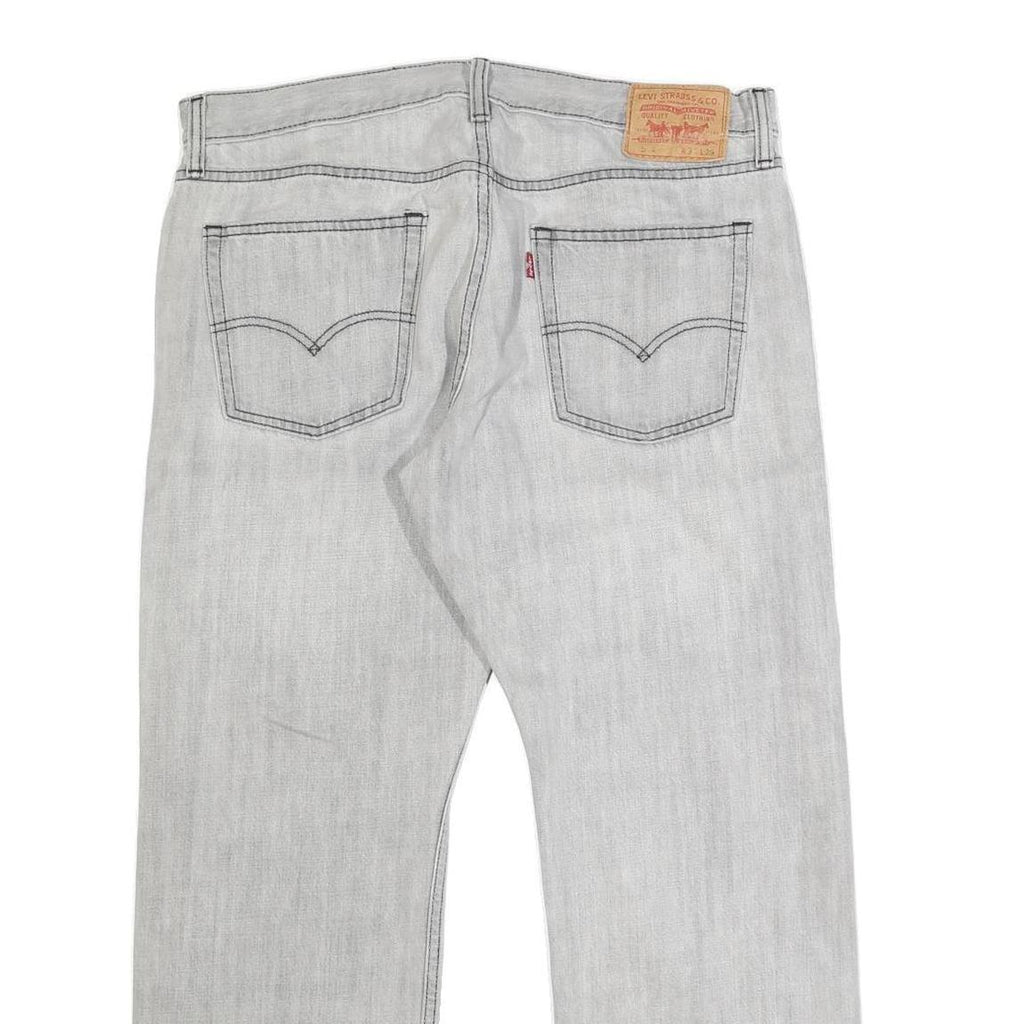 LEVI'S 514 Classic Mens Jeans Blue Classic Straight Denim Medium W36 L29