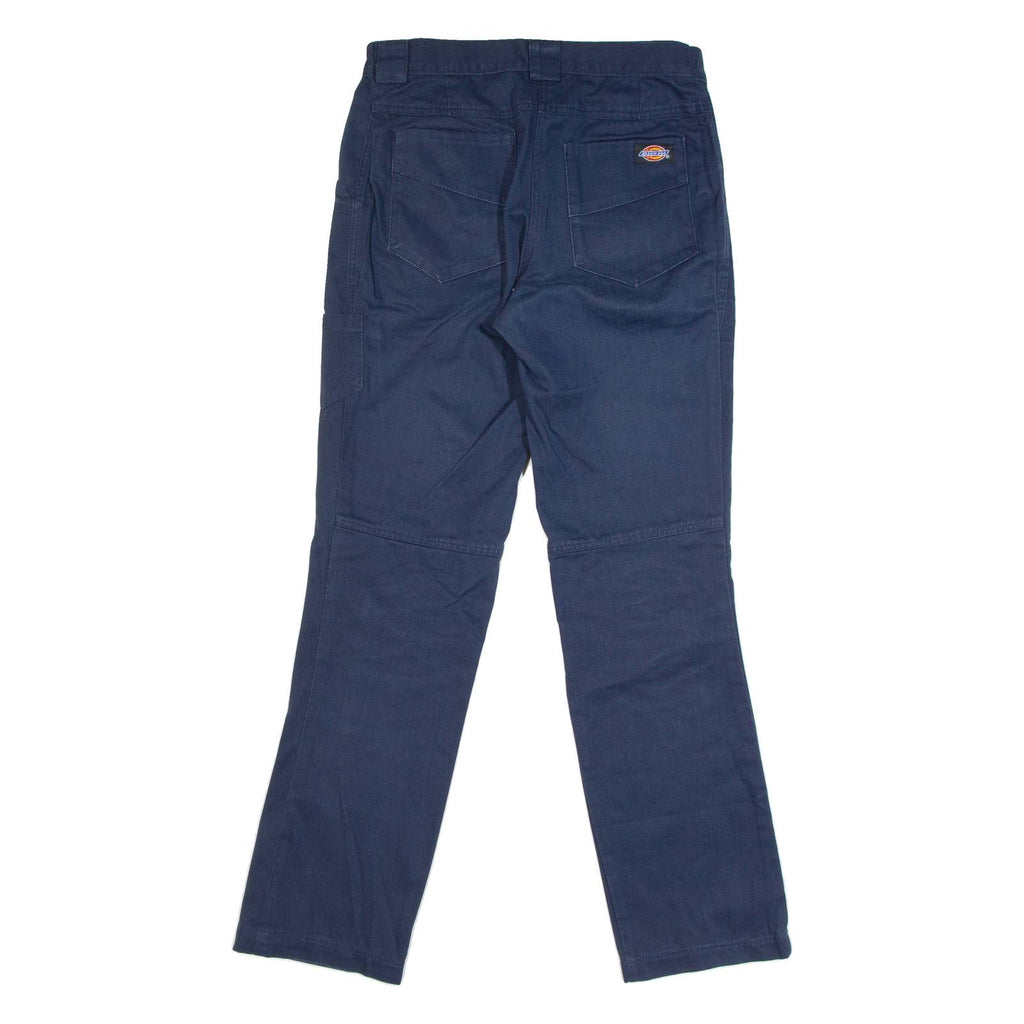 DICKIES Workwear Womens Trousers Blue Regular Straight W30 L29