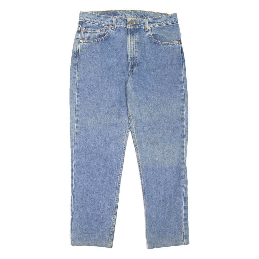 LEVI'S 512 Jeans Made In USA Mens Blue Slim Tapered W31 L28