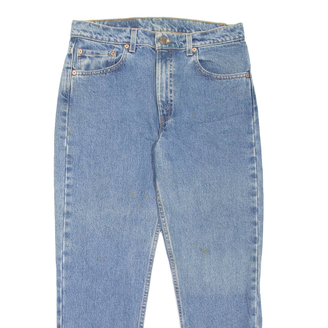 LEVI'S 512 Jeans Made In USA Mens Blue Slim Tapered W31 L28