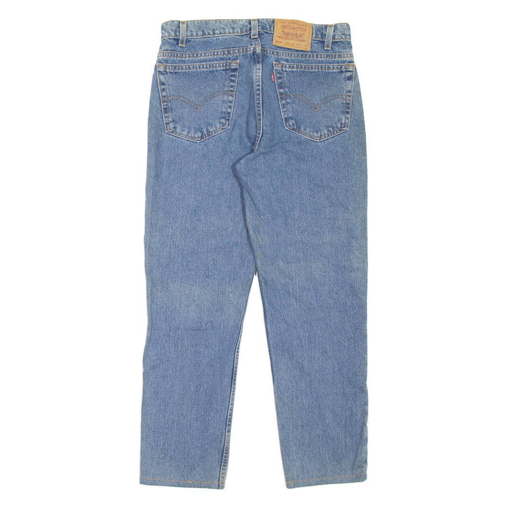 LEVI'S 512 Jeans Made In USA Mens Blue Slim Tapered W31 L28
