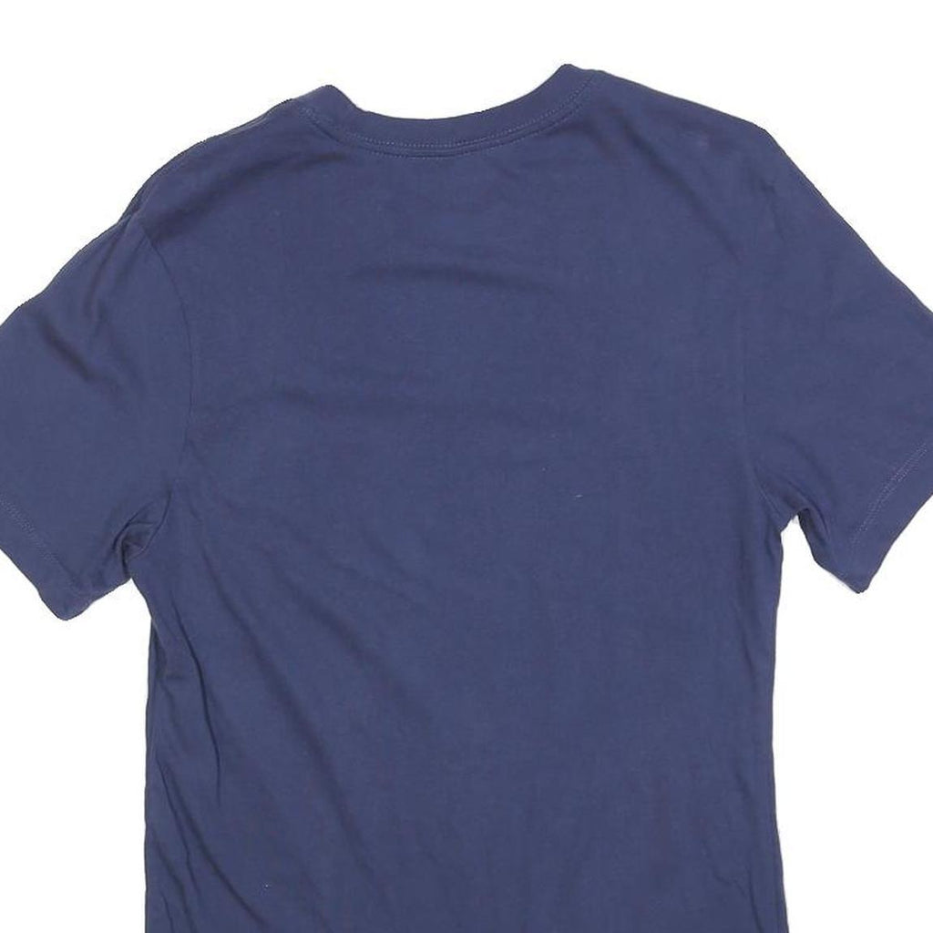 NIKE Mens Navy Blue Classic T-Shirt XS Short Sleeve Crew Neck Cotton Casual