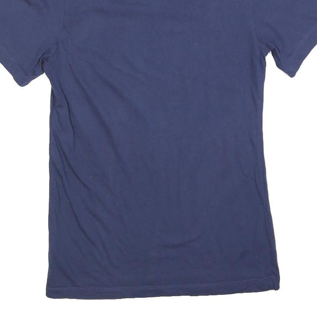 NIKE Mens Navy Blue Classic T-Shirt XS Short Sleeve Crew Neck Cotton Casual