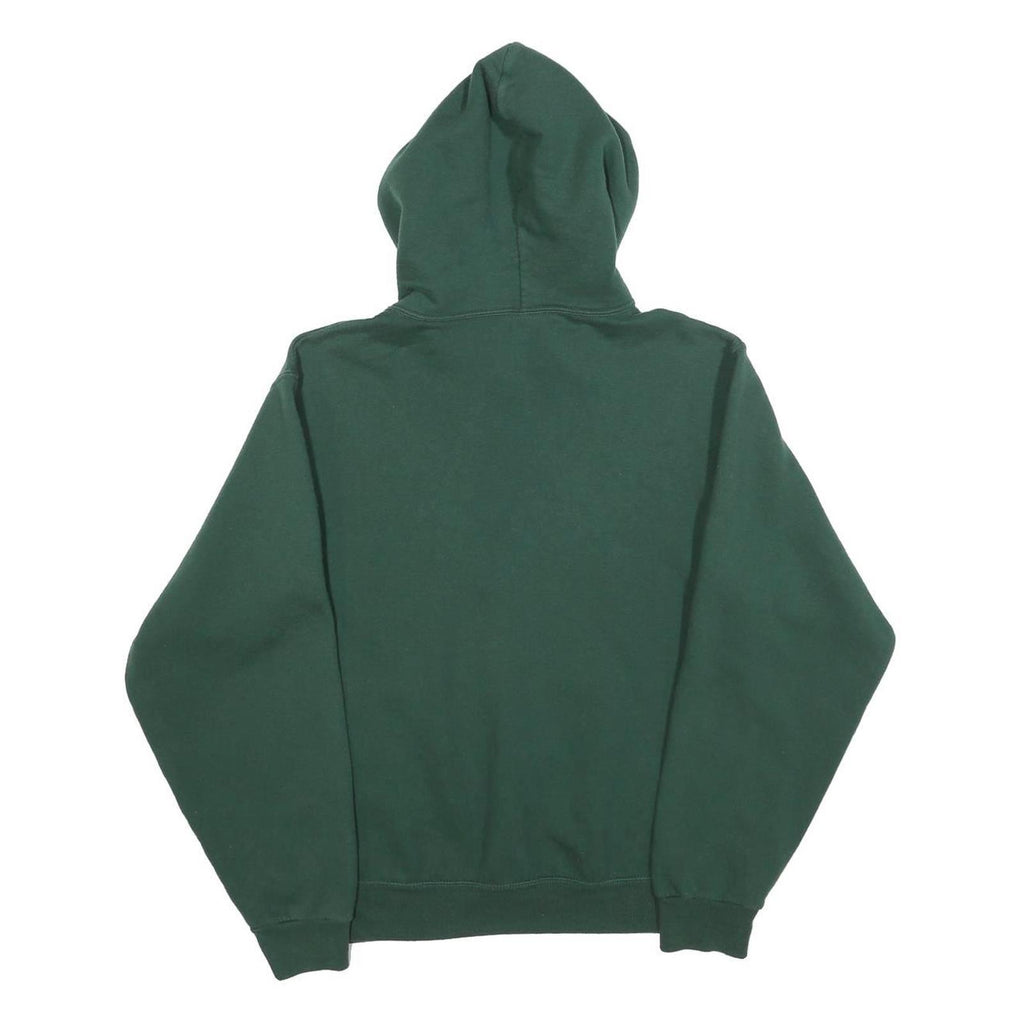 JERZEES Mens Green Arabian Pride Hoodie S Cotton Blend Pullover Casual