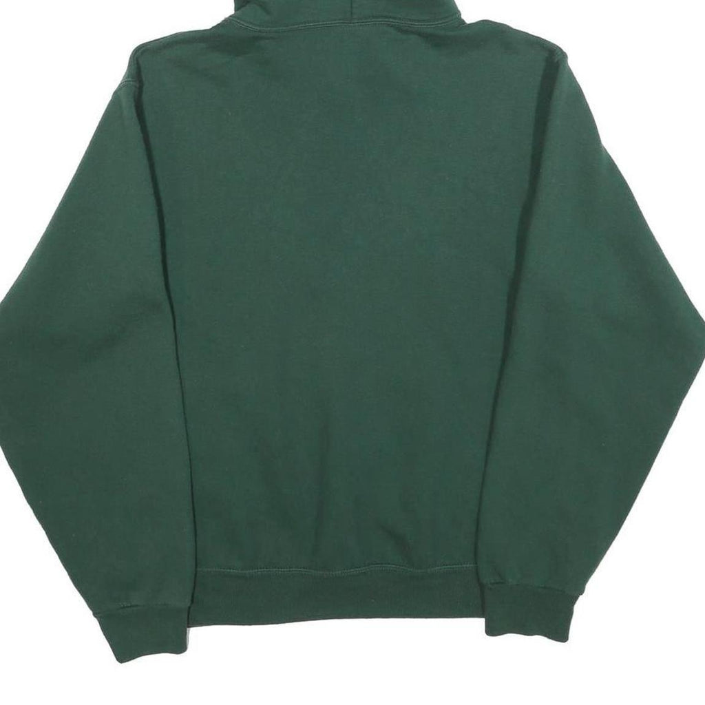 JERZEES Mens Green Arabian Pride Hoodie S Cotton Blend Pullover Casual