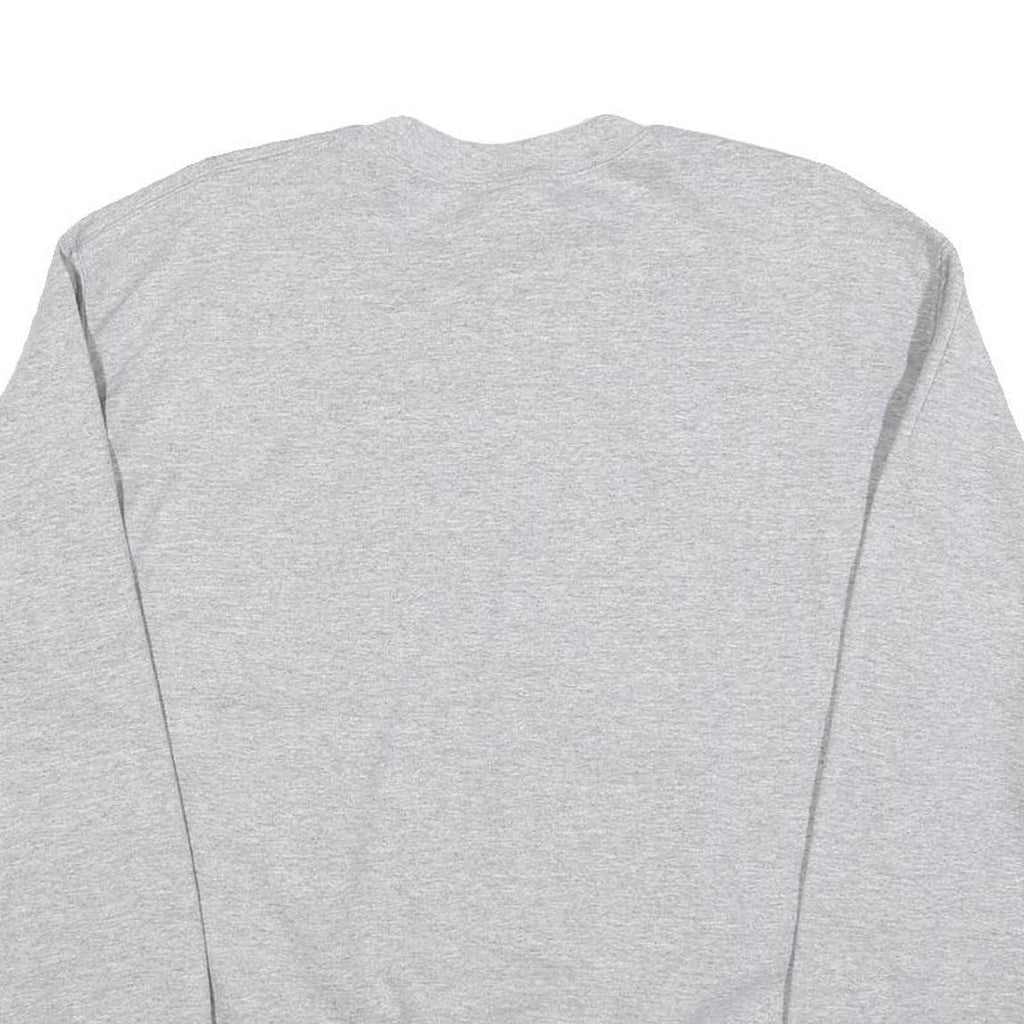 GILDAN Mens Grey Irvine Valley College Crew Neck M Cotton Blend Sweatshirt