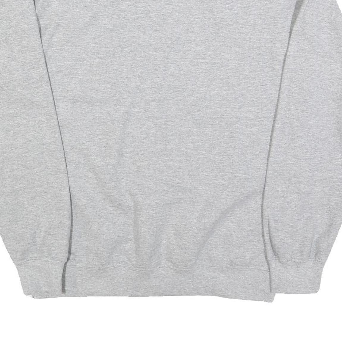 GILDAN Mens Grey Irvine Valley College Crew Neck M Cotton Blend Sweatshirt