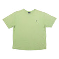 NAUTICA Mens Green Cotton Blend T-Shirt XL Short Sleeve Crew Neck Classic