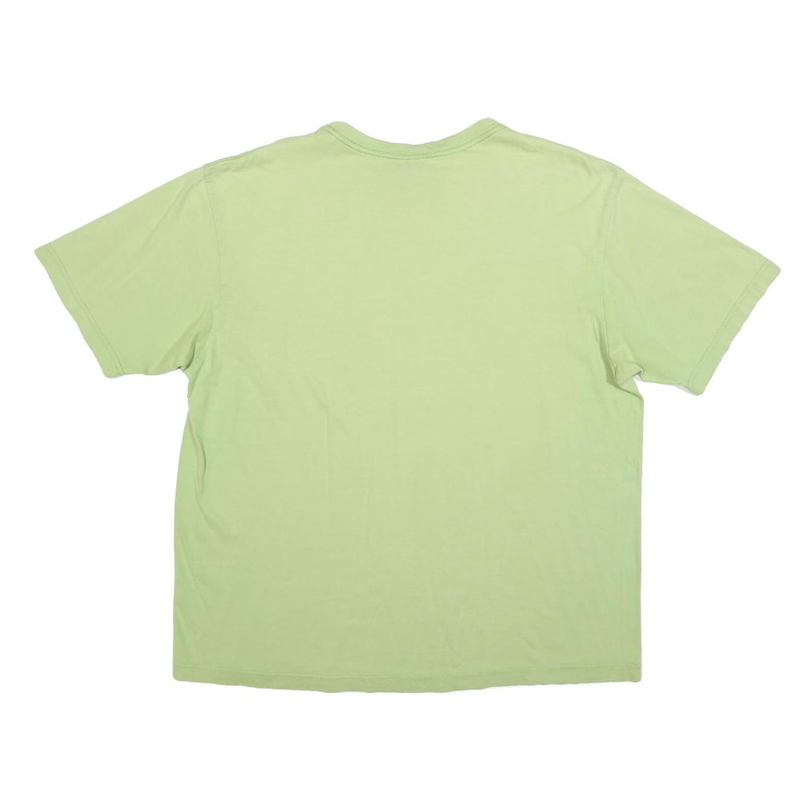 NAUTICA Mens Green Cotton Blend T-Shirt XL Short Sleeve Crew Neck Classic