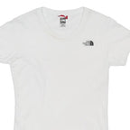 THE NORTH FACE Womens White XS Short Sleeve Crew Neck Logo Graphic T-Shirt