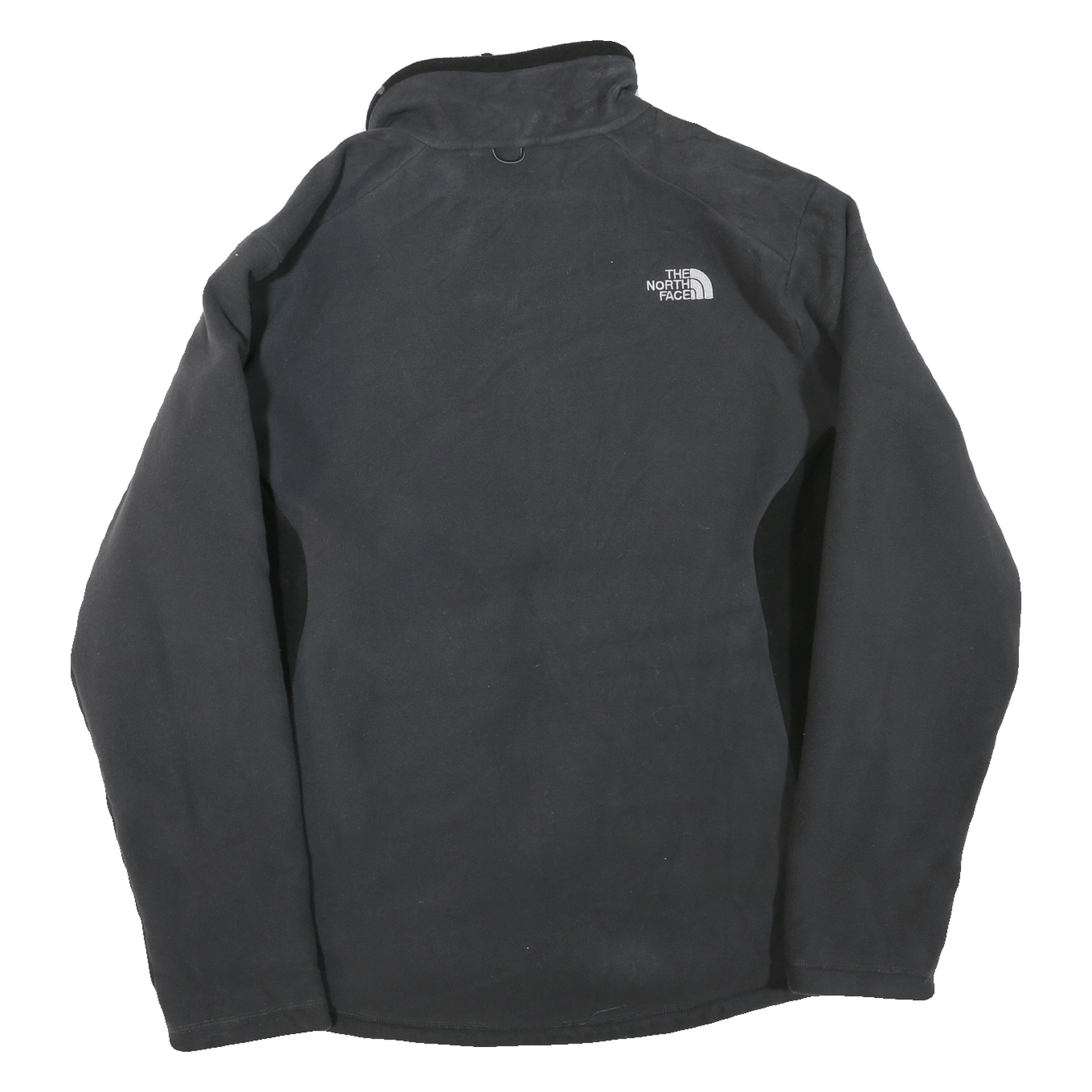 THE NORTH FACE Womens Black Fleece Jacket S Polyester Blend Zip Outdoor Casual