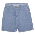 WRANGLER Mens Denim Blue Casual Shorts L W36 Classic Cotton Comfort