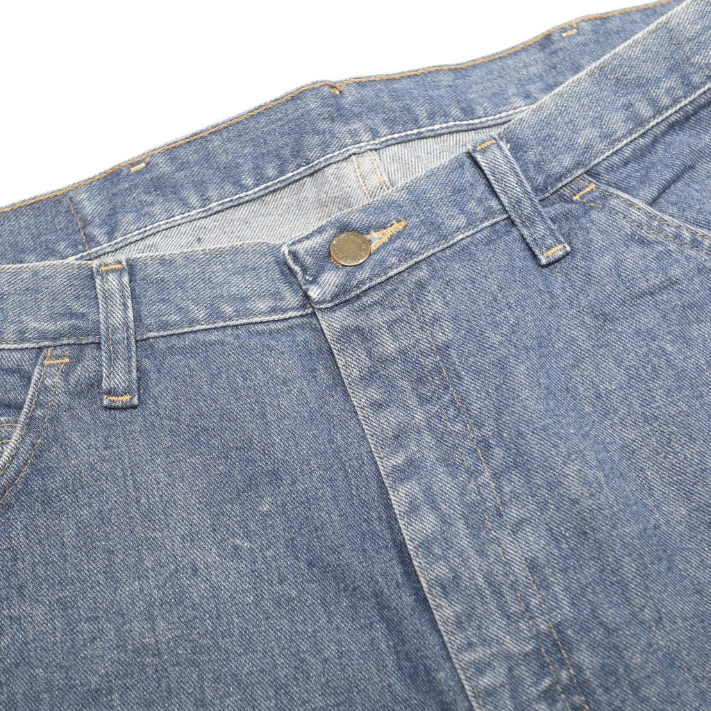WRANGLER Mens Denim Blue Casual Shorts L W36 Classic Cotton Comfort