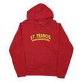 TOMMY HILFIGER Mens Red St Francis Troubadours Pullover Hoodie M Casual Cotton