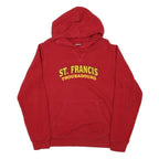 TOMMY HILFIGER Mens Red St Francis Troubadours Pullover Hoodie M Casual Cotton