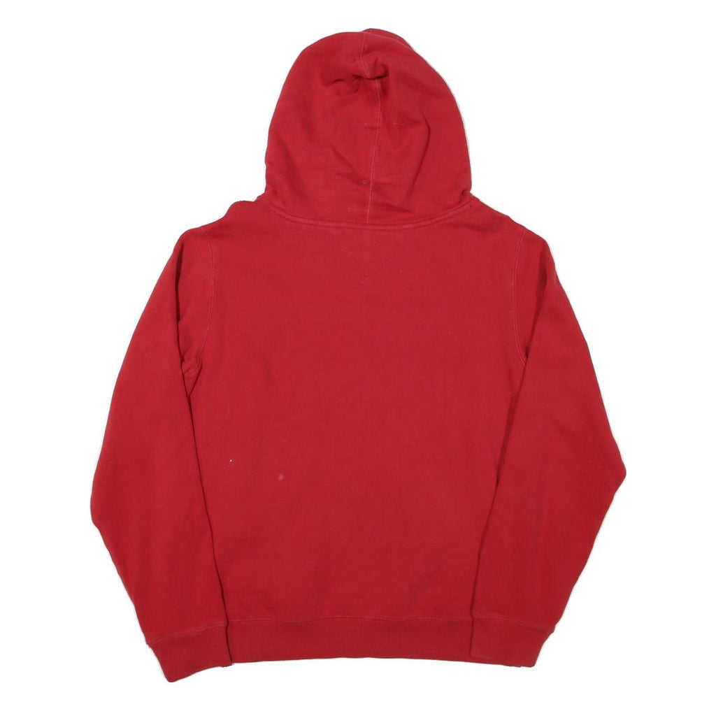 TOMMY HILFIGER Mens Red St Francis Troubadours Pullover Hoodie M Casual Cotton